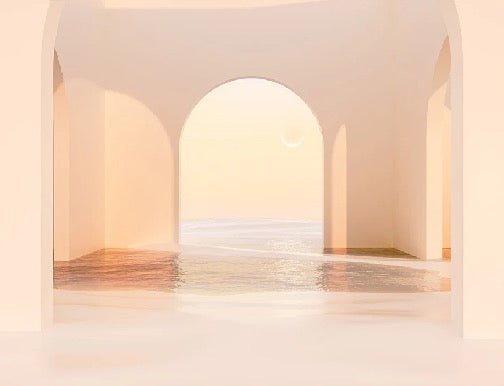 Panorama-Tapete Design sunset arch