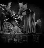 Papel pintado panoramico batman film hero all dark