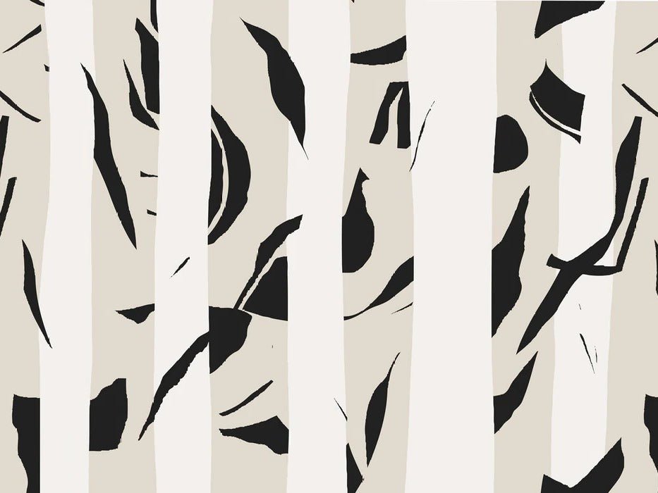 Papier peint rayure bichrome, XXL, tendance