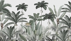 Papier peint panoramique jungle tree