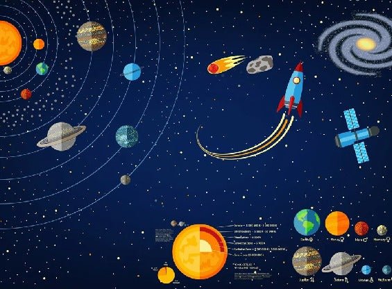 Papier peint astronaute univers galaxy, XXL, tendance