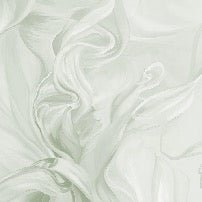 Papier peint contemporain – sublime flow vert sauge, XXL, tendance