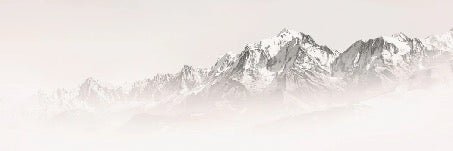 Papier peint matin brumeux Mont Blanc, XXL, tendance