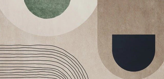 Papier peint arche esquisse géométrique, XXL, tendance