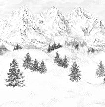 Sfondo della montagna di Chamonix