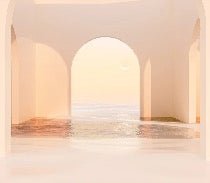 Papier peint panoramique design sunset arch