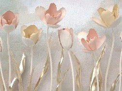 Papier peint panoramique Tulipes 3D, XXL, tendance