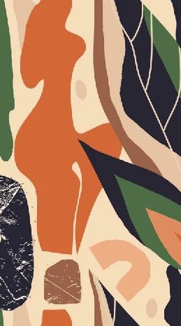 Abstract plant wallpaper