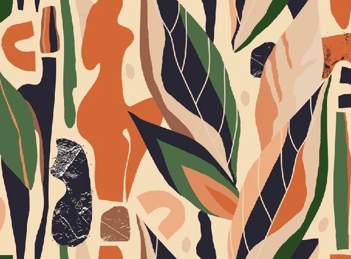 Abstract plant wallpaper