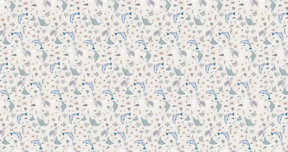 Carta da parati beige oceania