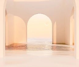 Panorama-Tapete Design sunset arch