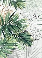 Papier peint panoramique nature green palm