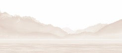 Papier peint Annecy et son lac paisible beige