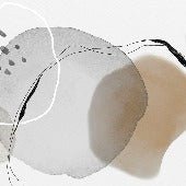 Papier peint panoramique cercle, mural concept, tendance