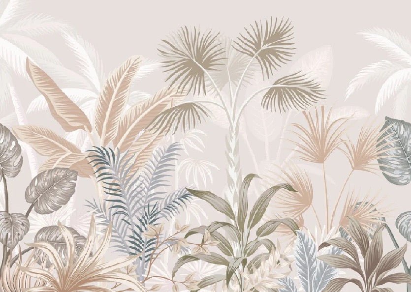 Papier peint panoramique jungle terracotta, XXL, tendance