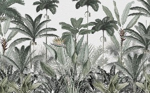 Papier peint panoramique jungle tree