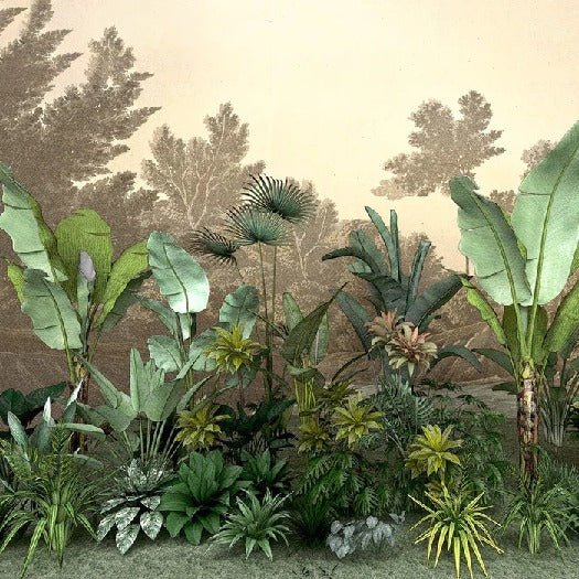 Papier peint Jungle tendance indonésia, XXL, tendance