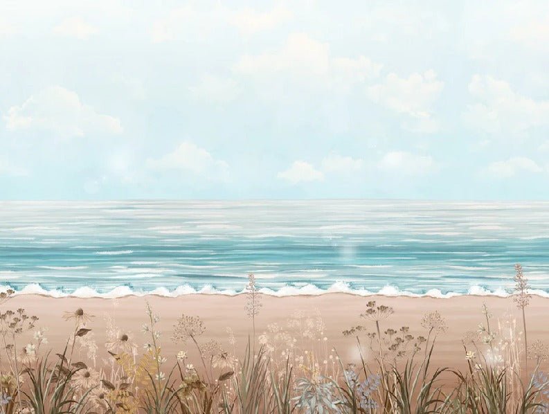 Papier peint panoramique vue mer, XXL, tendance