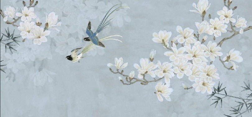 Papier peint Floral Bird