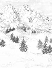 Sfondo della montagna di Chamonix