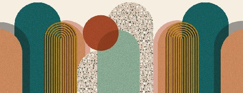 Papier peint Art pop déco graphique tendance