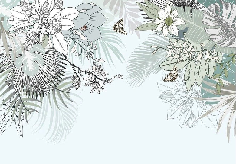 Trendy nature wallpaper water green plant