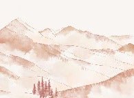 Carta da parati dei monti Aravis