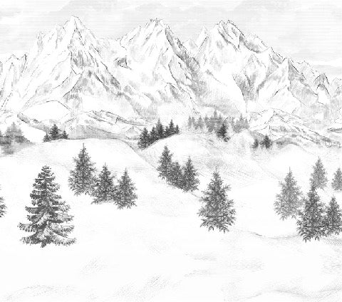 Sfondo della montagna di Chamonix