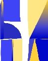 Tapete Memphis Majorelle-Stil