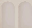 Panorama-Tapete Arche beige