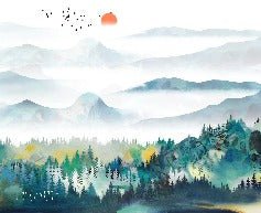 Mountain & Scandinavian wallpaper