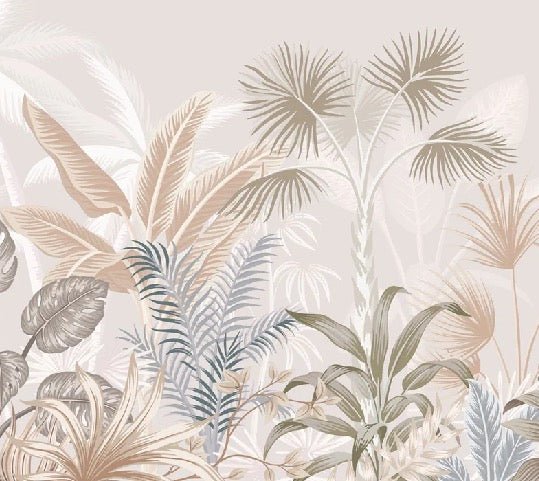 Papier peint panoramique jungle terracotta, XXL, tendance