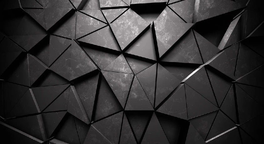 Papier peint 3D Black Perspective, XXL, tendance