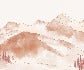 Papier peint montagne chaine des Aravis