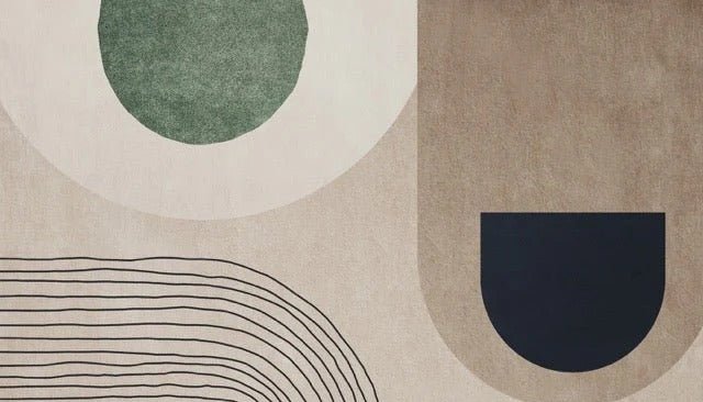 Papier peint arche esquisse géométrique, XXL, tendance