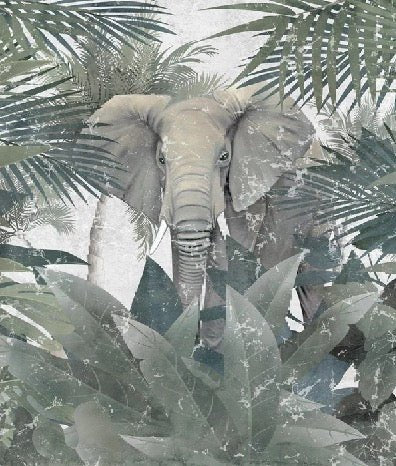 Papier peint Elephant d'Amazonie