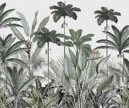 Papier peint panoramique jungle tree, XXL, tendance