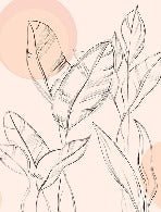 Papier peint gracieuse flore, XXL, tendance