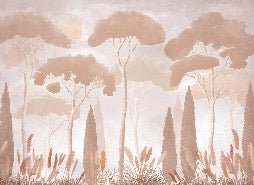 Sepia cypress pine wallpaper