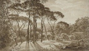 Papier peint hall paysage Italie ambré, XXL, tendance