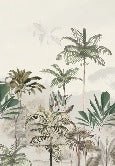 Papier peint panoramique jungle eden vert, XXL, tendance