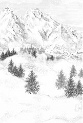 Sfondo della montagna di Chamonix