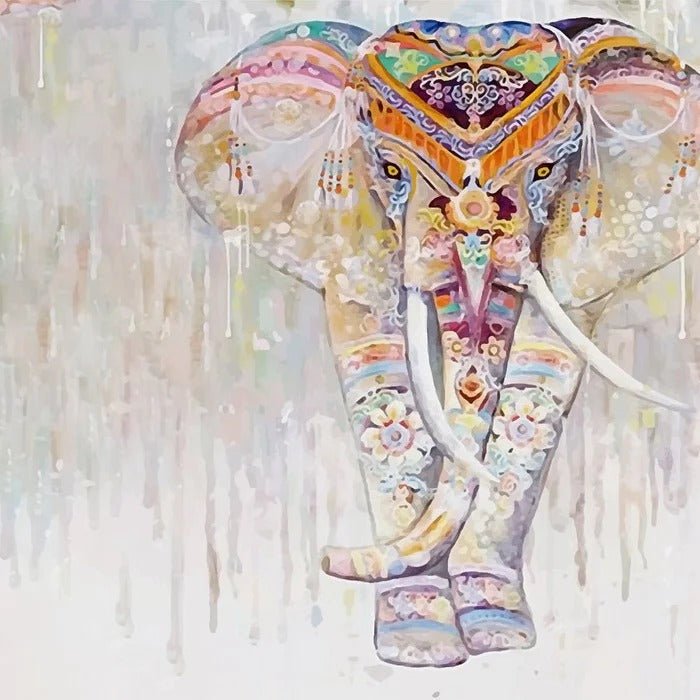 Papier peint Eléphant Boho Indien, XXL, tendance