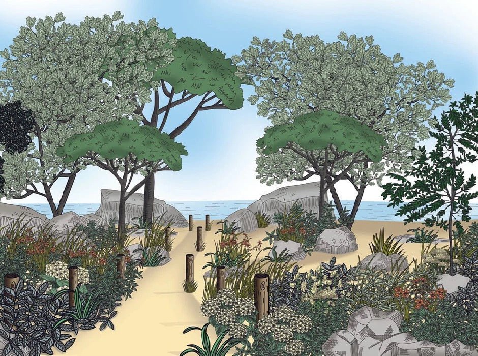 Papier peint paysage France bord de mer, XXL, tendance