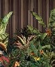 Panoramic tasseau vegetal wallpaper