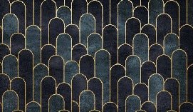 Papier peint dark blue chic