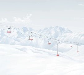 Papier peint massif des grandes Rousses