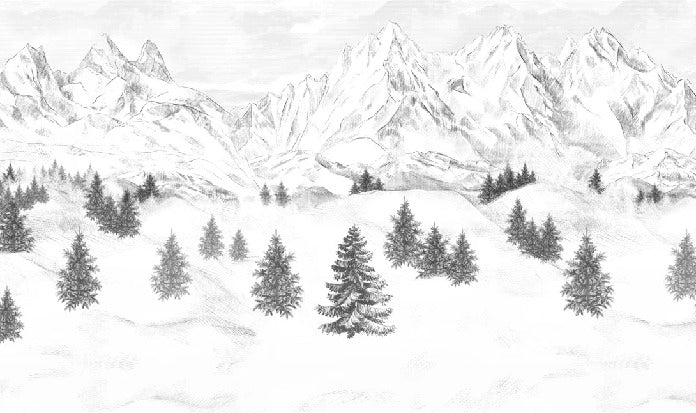 Papier peint Aiguilles d'Arves
