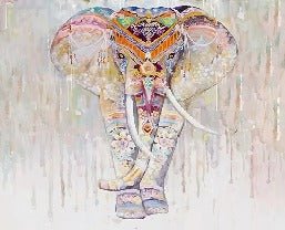 Tapete Elefant Boho Indien