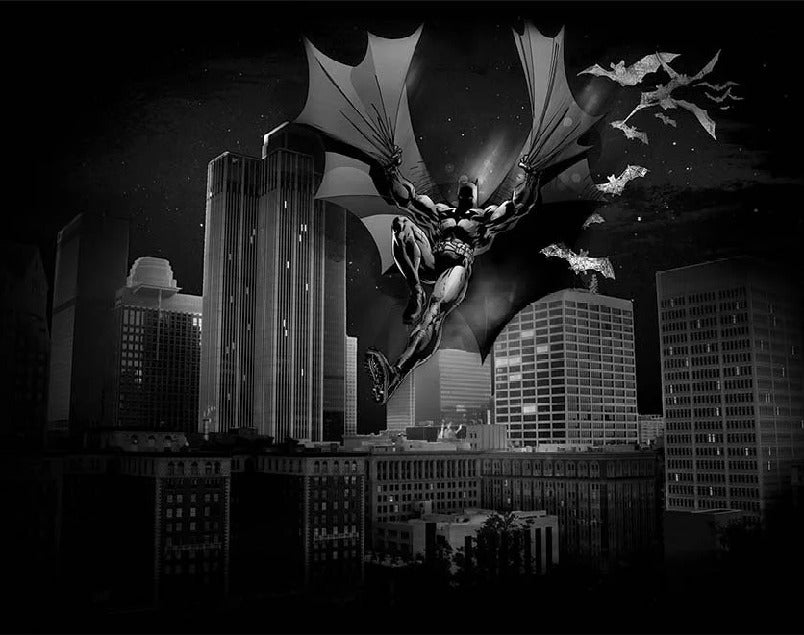 Papel pintado panoramico batman film hero all dark